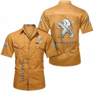 Car Fans Gift Short Sleeved Shirt, Button up Shirt All Over Print For Car Owners, Custom Name CAR392072125802-Turmeric