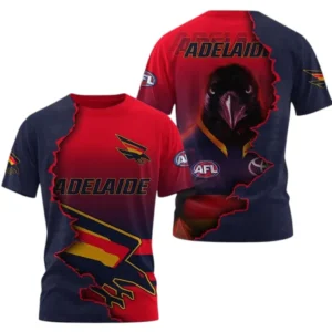 Adelaide Crows T-Shirt , All Over Print T-Shirt  Adelaide Crows DAFL1346252025
