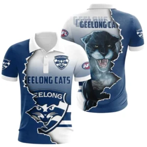 Geelong Cats Polo Shirt, All Over Print Polo Shirt Geelong Cats DAFL1346252029