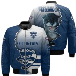 Geelong Cats Bomber Jacket, All Over Print Bomber Jacket Geelong Cats DAFL1346252029