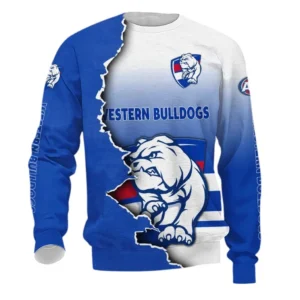 Western Bulldogs Sweatshirt, All Over Print Sweatshirt Western Bulldogs DAFL1346252030