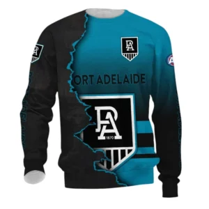 Port Adelaide Sweatshirt, All Over Print Sweatshirt Port Adelaide DAFL1346252041
