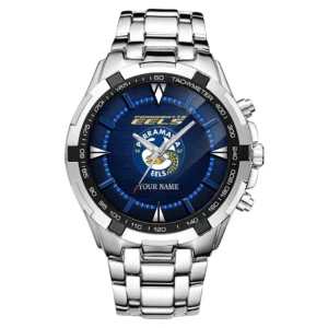 Parramatta Eels Steel Watches, All Over Print Steel Watches Parramatta Eels DNRL136712040