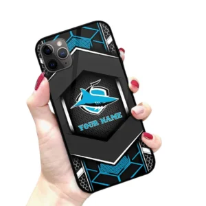 Cronulla-Sutherland Sharks Phone Case, All Over Print Phone Case Cronulla-Sutherland Sharks DNRL138712027