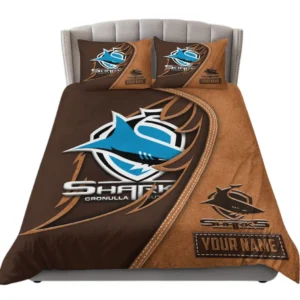 Cronulla Sharks Bedding Set , All Over Print Bedding Set Cronulla Sharks DNRL147722031