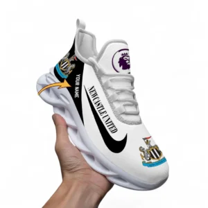 Newcastle United Fans Gift Max Soul Shoes, All Over Print Max Soul Shoes For Sport Fan, Custom Name EPL107072925778-White
