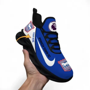 Ipswich Town Fans Gift Max Soul Shoes, All Over Print Max Soul Shoes For Sport Fan, Custom Name EPL107072925794-Black