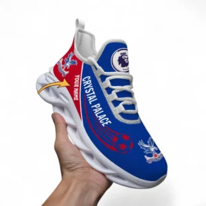 Crystal Palace Fans Gift Max Soul Shoes, All Over Print Max Soul Shoes For Sport Fan, Custom Name EPL108072925900-White