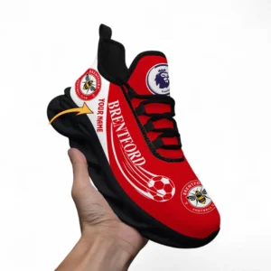 Brentford Fans Gift Max Soul Shoes, All Over Print Max Soul Shoes For Sport Fan, Custom Name EPL108072925902-Black