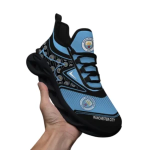 Manchester City F.C Fans Gift Max Soul Shoes, All Over Print Max Soul Shoes For Sport Fan EPL1120730336-Black