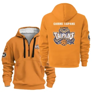 Cairns Taipans Hoodie Half Zipper NBL 2025 For Fan Cairns Taipans HVN1107CT070325HODZ