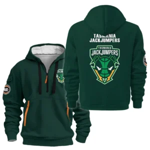 Tasmania JackJumpers Hoodie Half Zipper NBL 2025 For Fan Tasmania JackJumpers HVN1107TJ070325HODZ