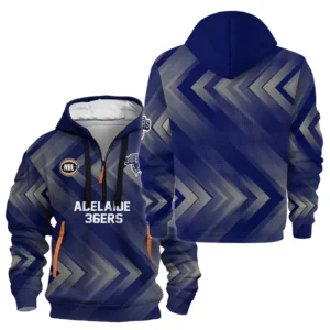 Adelaide 36ers Hoodie Half Zipper NBL 2025 For Fan Adelaide 36ers HVN1108AD070325HODZ