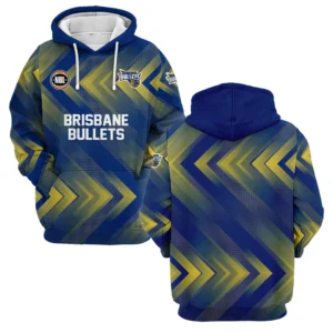 Brisbane Bullets Hoodie NBL 2025 For Fan Brisbane Bullets HVN1108BB070325HOD