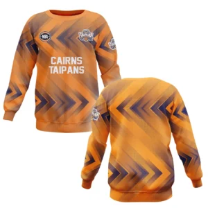 Cairns Taipans Sweatshirt NBL 2025 For Fan Cairns Taipans HVN1108CT070325SW