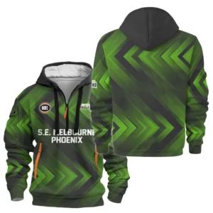 S.E. Melbourne Phoenix Hoodie Half Zipper NBL 2025 For Fan S.E. Melbourne Phoenix HVN1108SP070325HODZ