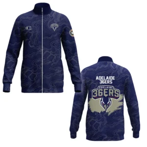 Adelaide 36ers Stand Collar Jacket NBL 2025 For Fan Adelaide 36ers HVN1109AD070325SCJ