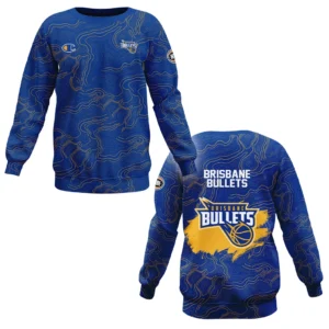 Brisbane Bullets Sweatshirt NBL 2025 For Fan Brisbane Bullets HVN1109BB070325SW