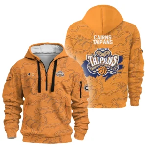 Cairns Taipans Hoodie Half Zipper NBL 2025 For Fan Cairns Taipans HVN1109CT070325HODZ