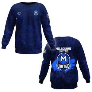 Melbourne United Sweatshirt NBL 2025 For Fan Melbourne United HVN1109MU070325SW