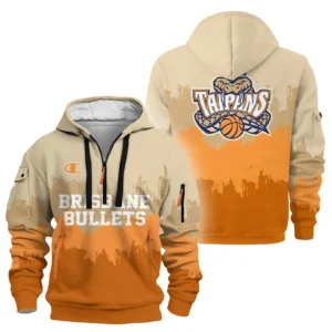 Cairns Taipans Hoodie Half Zipper NBL 2025 For Fan Cairns Taipans HVN1110CT070525HODZ