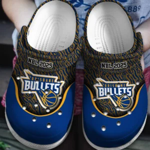 Brisbane Bullets Crocs NBL 2025 For Fan Brisbane Bullets HVN1112BB070725CRO