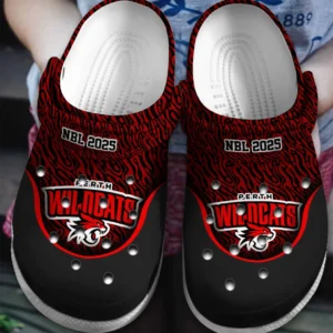 Perth Wildcats Crocs NBL 2025 For Fan Perth Wildcats HVN1112PW070725CRO