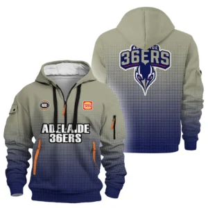 Adelaide 36ers Hoodie Half Zipper NBL 2025 For Fan Adelaide 36ers HVN1113AD070725HODZ