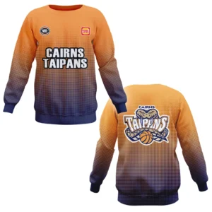 Cairns Taipans Sweatshirt NBL 2025 For Fan Cairns Taipans HVN1113CT070725SW