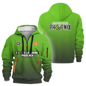 S.E. Melbourne Phoenix Hoodie Half Zipper NBL 2025 For Fan S.E. Melbourne Phoenix HVN1113SP070725HODZ