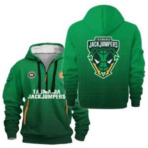 Tasmania JackJumpers Hoodie Half Zipper NBL 2025 For Fan Tasmania JackJumpers HVN1113TJ070725HODZ