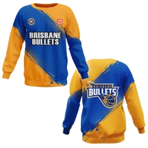 Brisbane Bullets Sweatshirt NBL 2025 For Fan Brisbane Bullets HVN1114BB070725SW