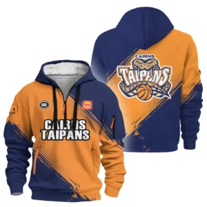 Cairns Taipans Hoodie Half Zipper NBL 2025 For Fan Cairns Taipans HVN1114CT070725HODZ
