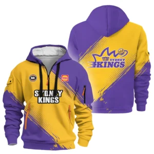 Sydney Kings Hoodie Half Zipper NBL 2025 For Fan Sydney Kings HVN1114SK070725HODZ