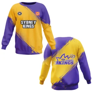 Sydney Kings Sweatshirt NBL 2025 For Fan Sydney Kings HVN1114SK070725SW