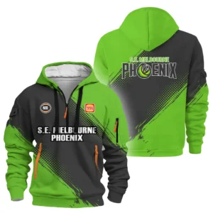 S.E. Melbourne Phoenix Hoodie Half Zipper NBL 2025 For Fan S.E. Melbourne Phoenix HVN1114SP070725HODZ