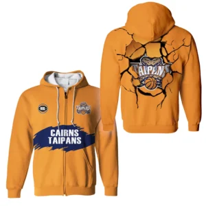 Cairns Taipans Zipper Hoodie NBL 2025 For Fan Cairns Taipans HVN1115CT070725ZHD