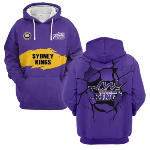 Sydney Kings Hoodie NBL 2025 For Fan Sydney Kings HVN1115SK070725HOD