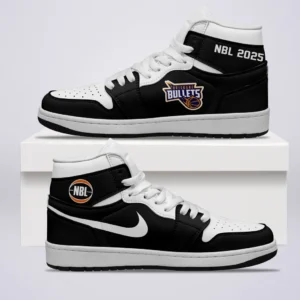 Brisbane Bullets Air Jordan 1 High NBL 2025 For Fan Brisbane Bullets HVN1116BB070925SH