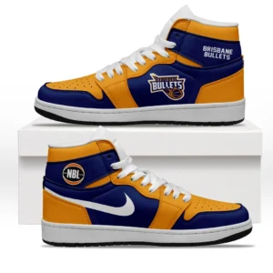 Brisbane Bullets Air Jordan 1 High NBL 2025 For Fan Brisbane Bullets HVN1117BB070925SH