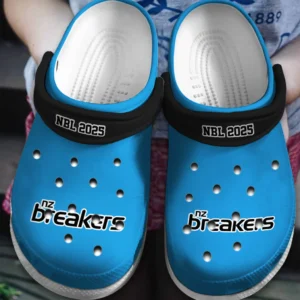 New Zealand Breakers Crocs NBL 2025 For Fan New Zealand Breakers HVN1117NB070925CRO