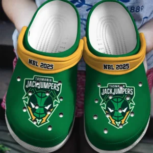 Tasmania JackJumpers Crocs NBL 2025 For Fan Tasmania JackJumpers HVN1117TJ070925CRO