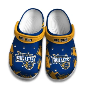 Brisbane Bullets Crocs NBL 2025 For Fan Brisbane Bullets HVN1119BB071025CRO