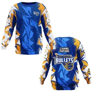 Brisbane Bullets Sweatshirt NBL 2025 For Fan Brisbane Bullets HVN1119BB071025SW