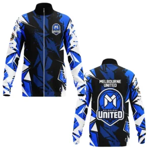 Melbourne United Stand Collar Jacket NBL 2025 For Fan Melbourne United HVN1119MU071025SCJ