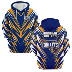 Brisbane Bullets Hoodie NBL 2025 For Fan Brisbane Bullets HVN1120BB071125HOD