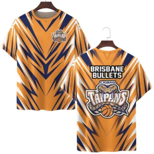 Cairns Taipans T-Shirt NBL 2025 For Fan Cairns Taipans HVN1120CT071125TS3D