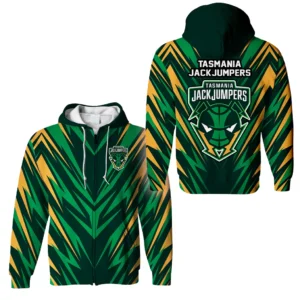 Tasmania JackJumpers Zipper Hoodie NBL 2025 For Fan Tasmania JackJumpers HVN1120TJ071125ZHD