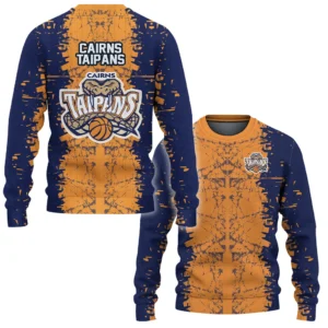 Cairns Taipans Sweatshirt NBL 2025 For Fan Cairns Taipans HVN1122CT071125SW