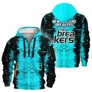 New Zealand Breakers Hoodie Half Zipper NBL 2025 For Fan New Zealand Breakers HVN1122NB071125HODZ